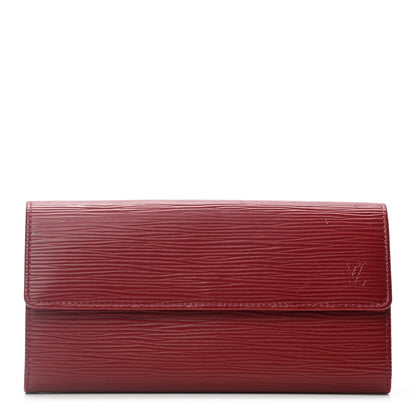 Louis Vuitton Epi Sarah Wallet Rubis 1 of 6