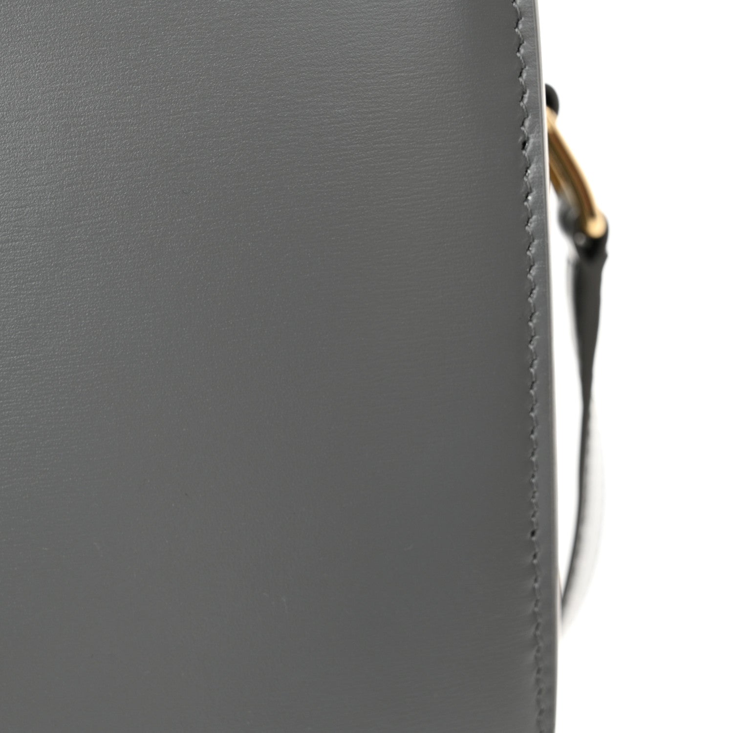 Celine Shiny Calfskin Medium Triomphe Zinc 11 of 12