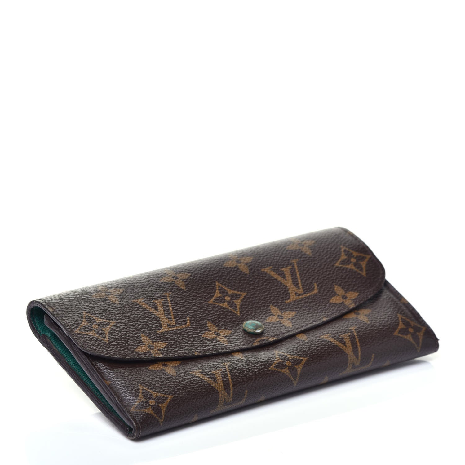 Louis Vuitton Monogram Emilie Wallet Vert 4 of 8