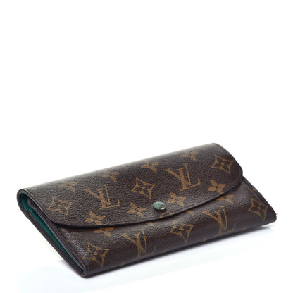 Louis Vuitton Monogram Emilie Wallet Vert 4 of 8