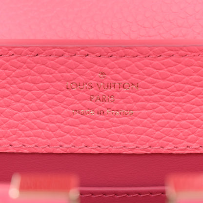 Louis Vuitton Taurillon Capucines Mini Fluo Pink 6 of 10