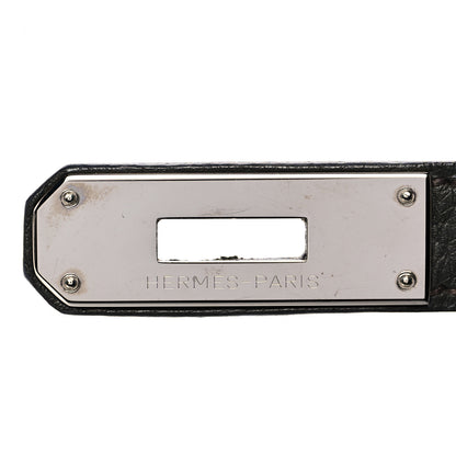 Hermes Taurillon Clemence Kelly Retourne 32 Vert De Gris 27 of 41