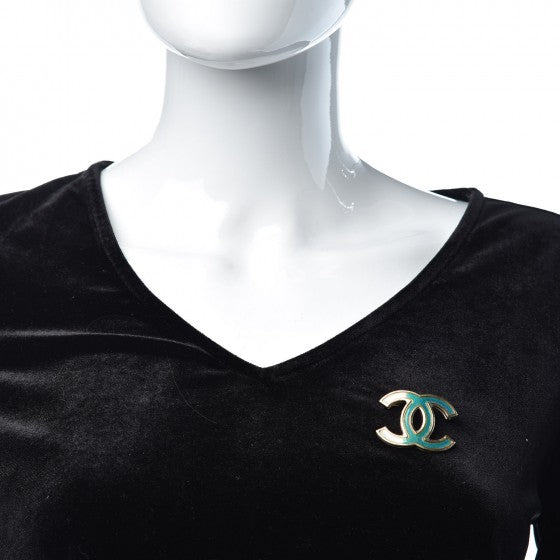 Chanel Iridescent CC Brooch Gold 2 of 7