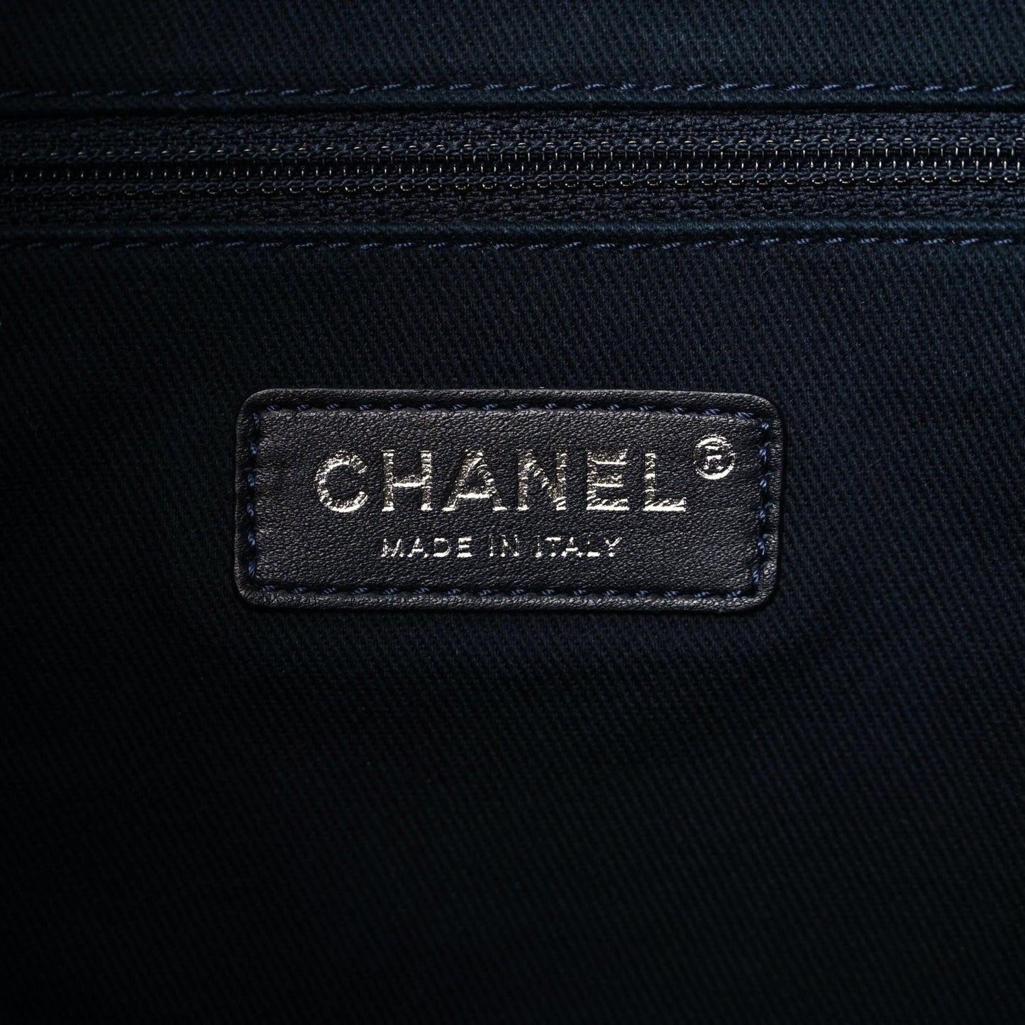 Canvas Large Deauville Backpack Denim Blue