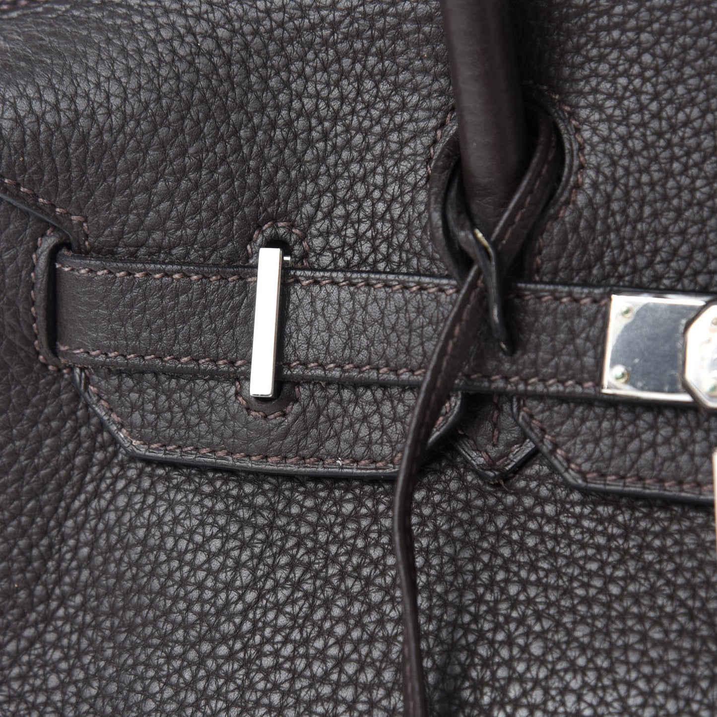 Togo Birkin 30 Chocolate