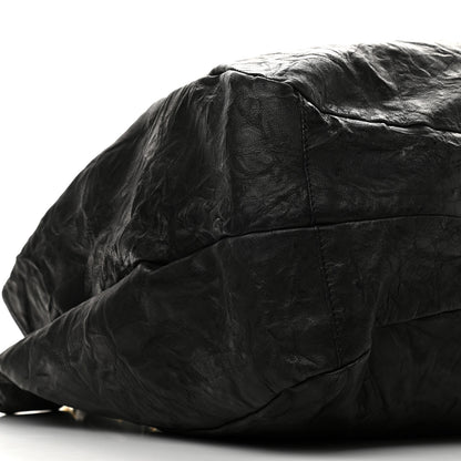 Givenchy Tumbled Sheepskin Hobo Black 7 of 10