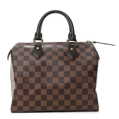 Louis Vuitton Damier Ebene Speedy Bandouliere 25 1 of 9