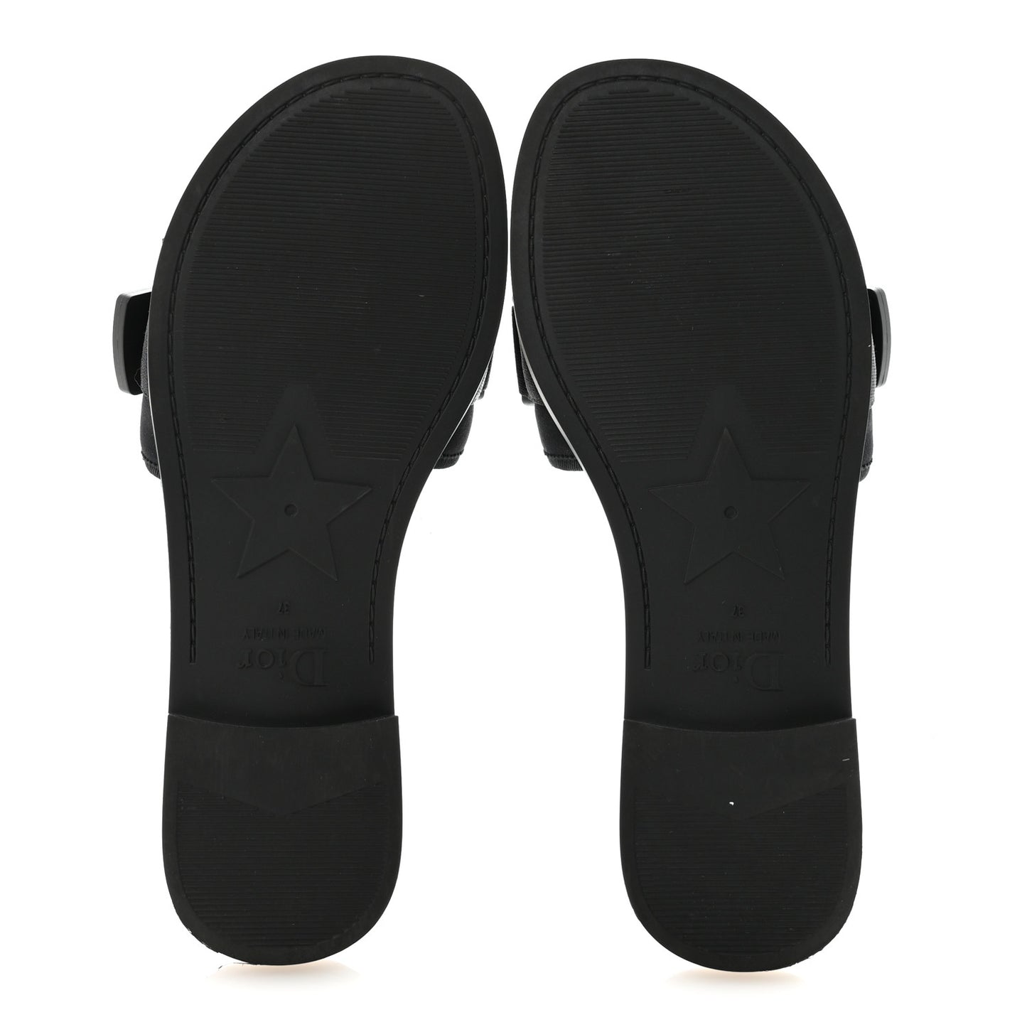 Technical Stretch Fabric Camouflage Dio(r)evolution Slide Sandals 37 Black Military