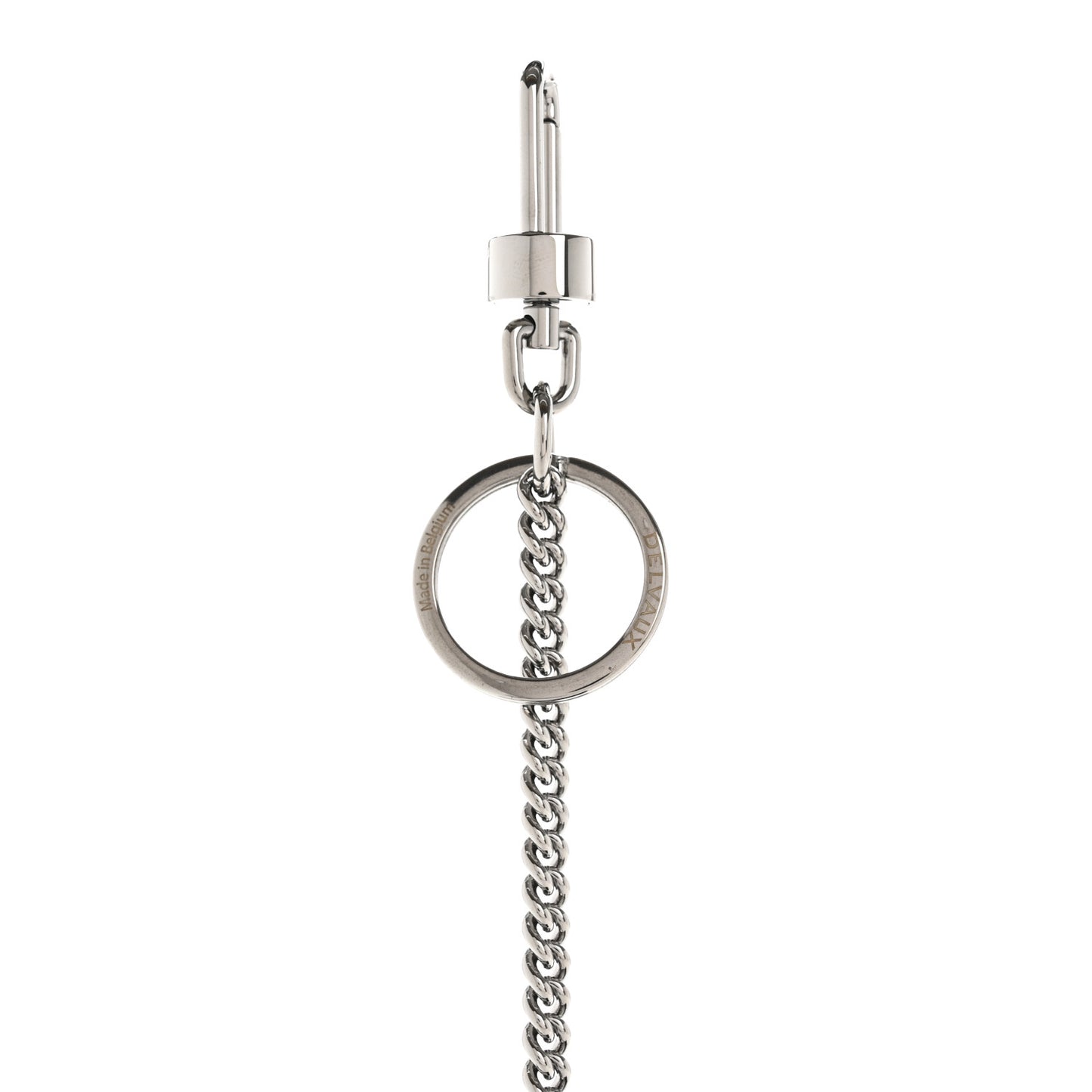 Calfskin Mini L'Humour Brillant Bag Charm Black White