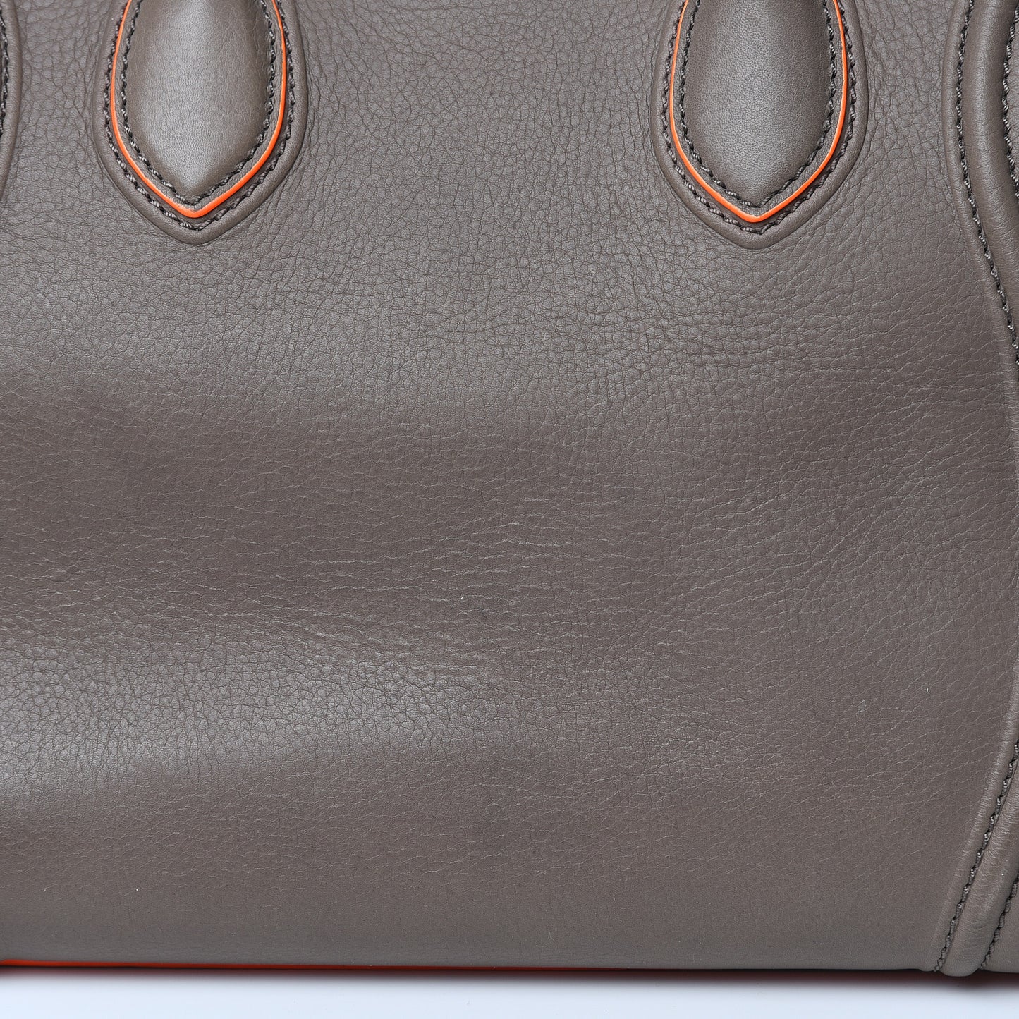Supple Calfskin Medium Phantom Luggage Grey