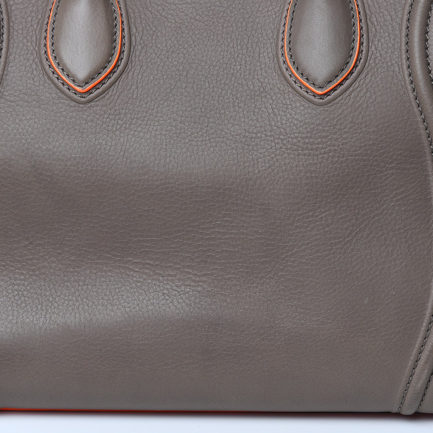 Celine Supple Calfskin Medium Phantom Luggage Grey 17 of 18