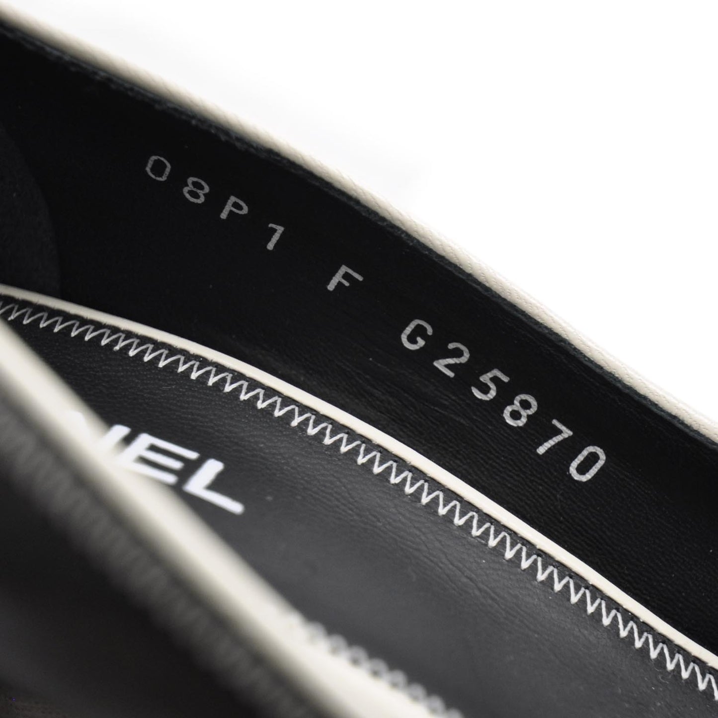 Leather CC Heels 38 Black