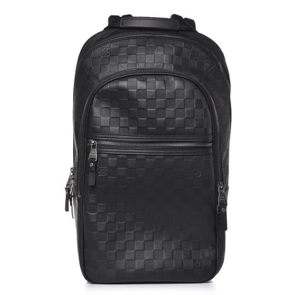 Louis Vuitton Damier Infini Michael Backpack Black 1 of 12