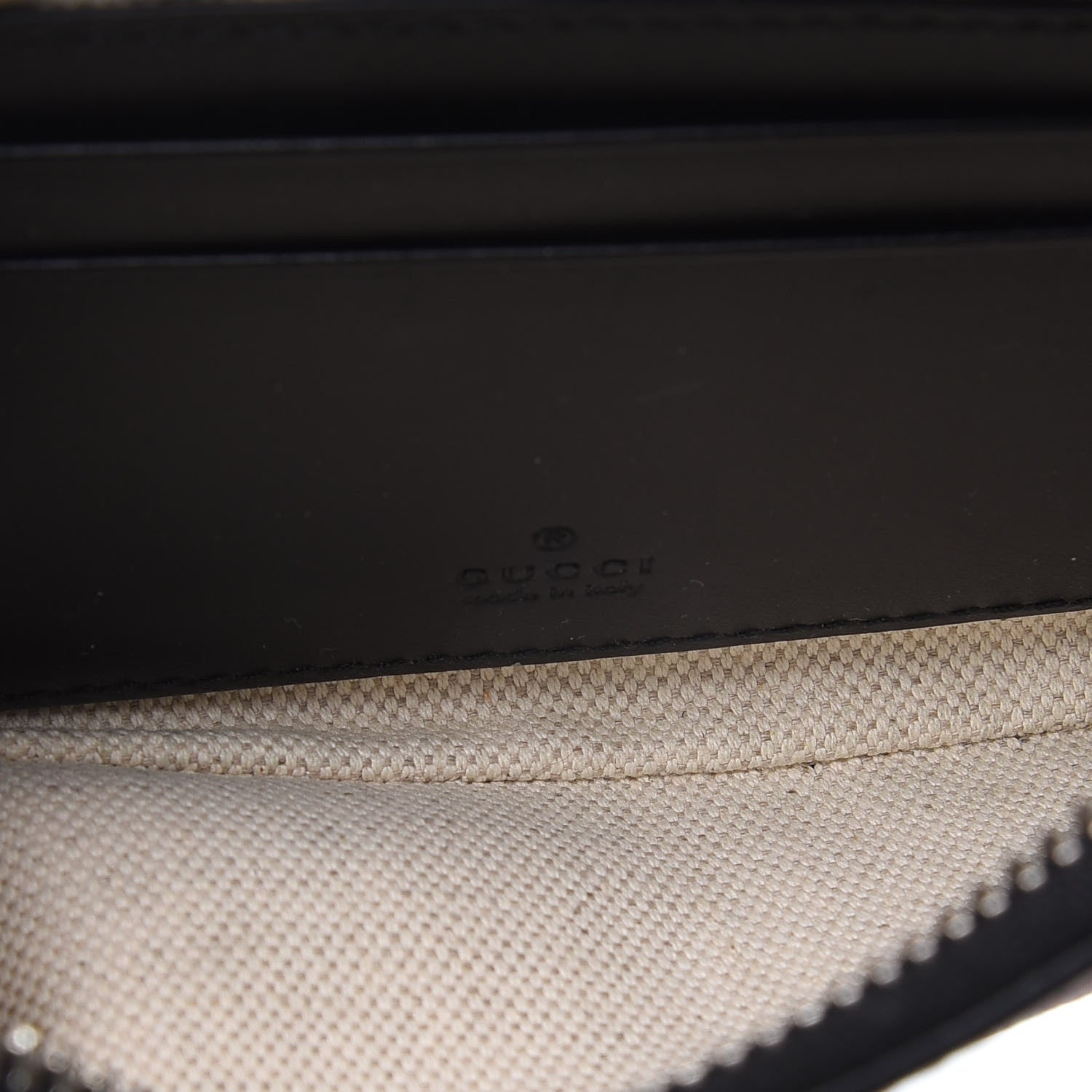 Gucci GG Supreme Monogram Kingsnake Zip Pouch Black 7 of 12