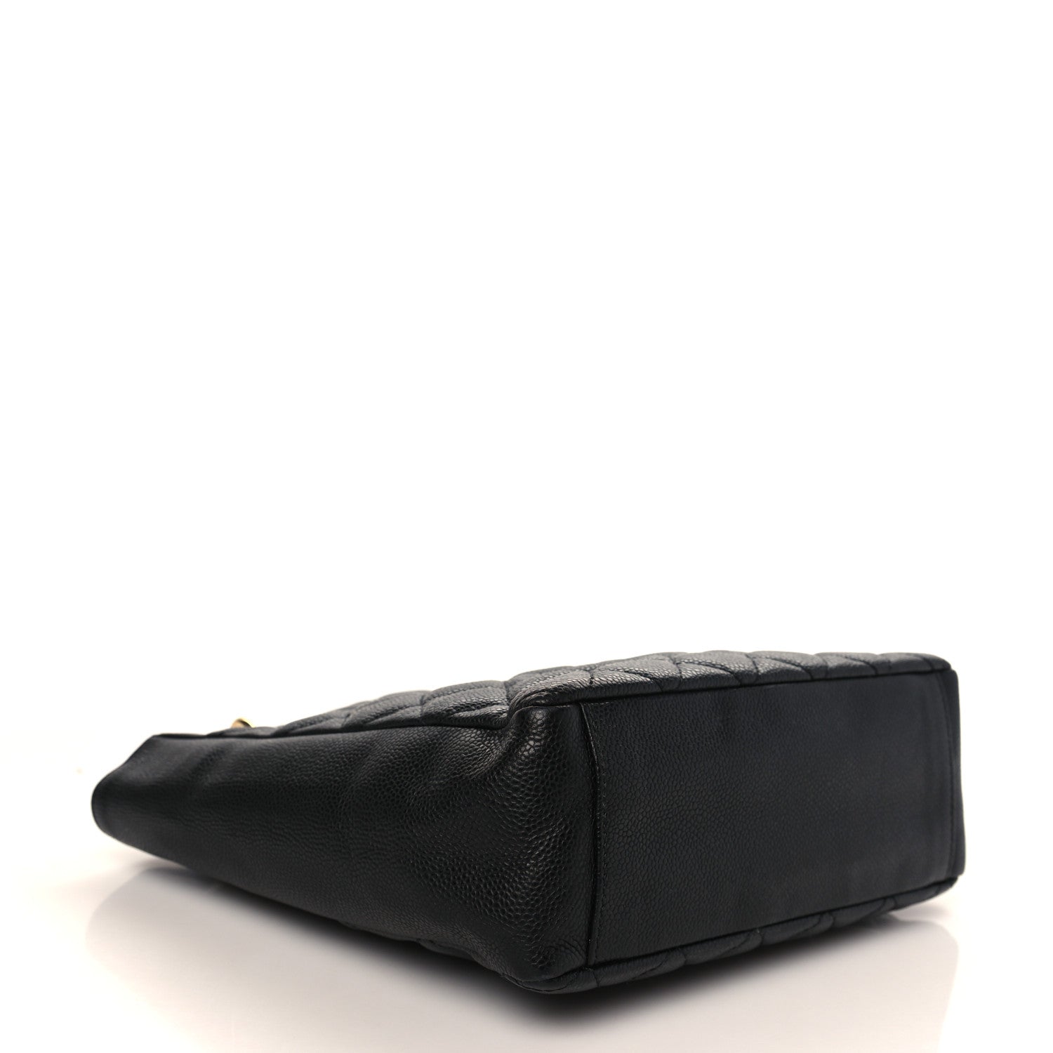 Chanel Caviar Quilted Petit Shopping Tote PST Black 4 of 9