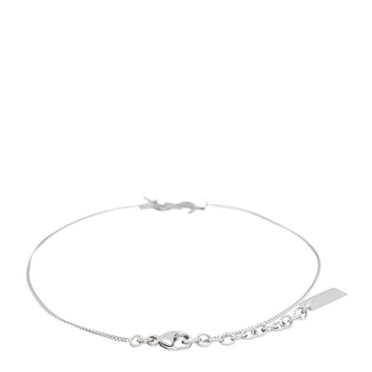 Saint Laurent Brass Monogram Charm Bracelet Mirror 2 of 3
