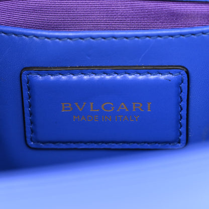 Bulgari Calfskin Serpenti Forever Crossbody Bag Blue 7 of 15