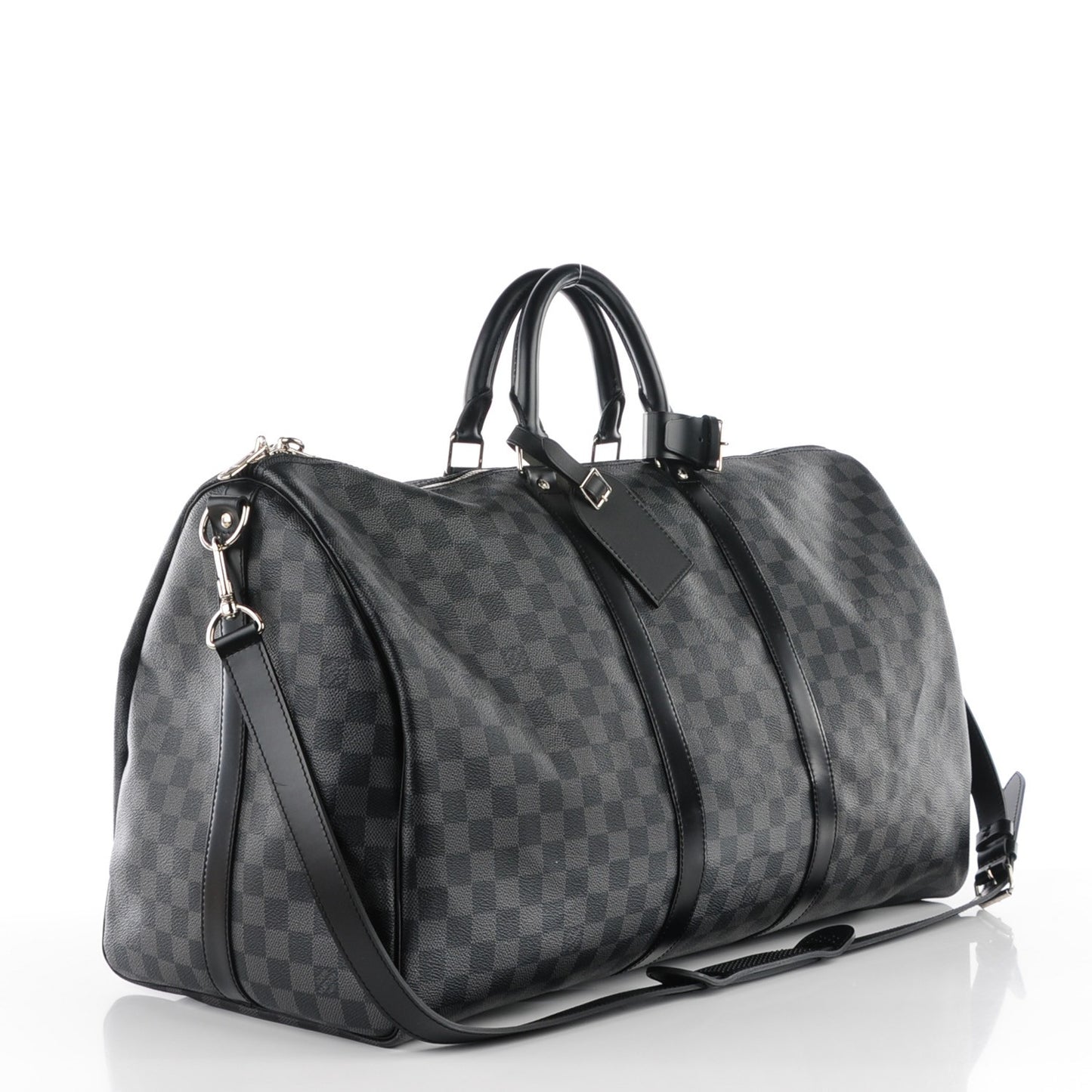Damier Graphite Keepall Bandouliere 55