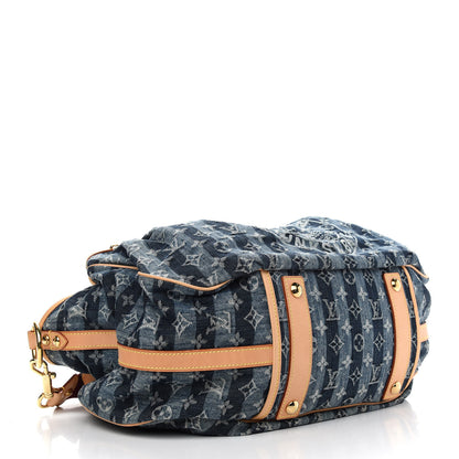 Louis Vuitton Denim Raye Cabas GM 4 of 9