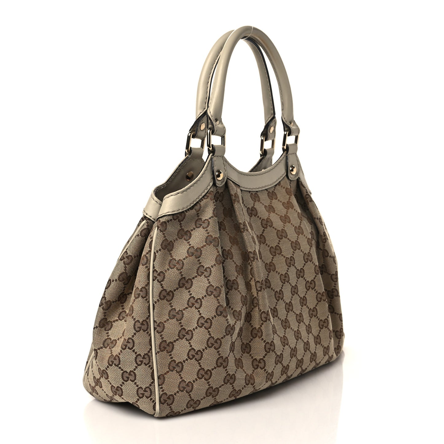 Monogram Medium Sukey Tote Off White