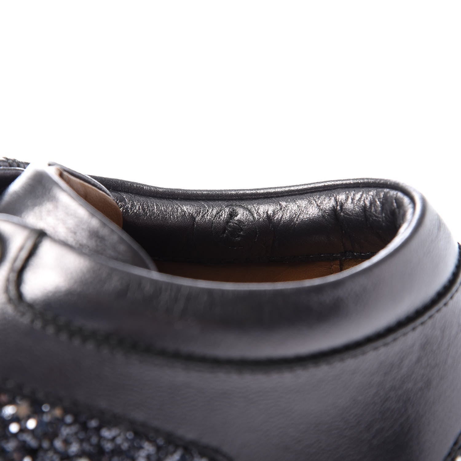 Jimmy Choo Glitter Miami Sneakers 36 Grey 9 of 10