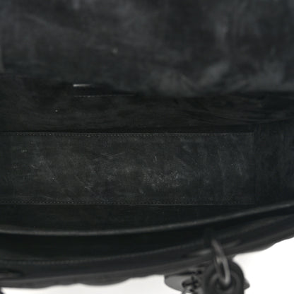 Christian Dior Ultra Matte Calfskin Cannage Large Lady Dior Black 5 of 10