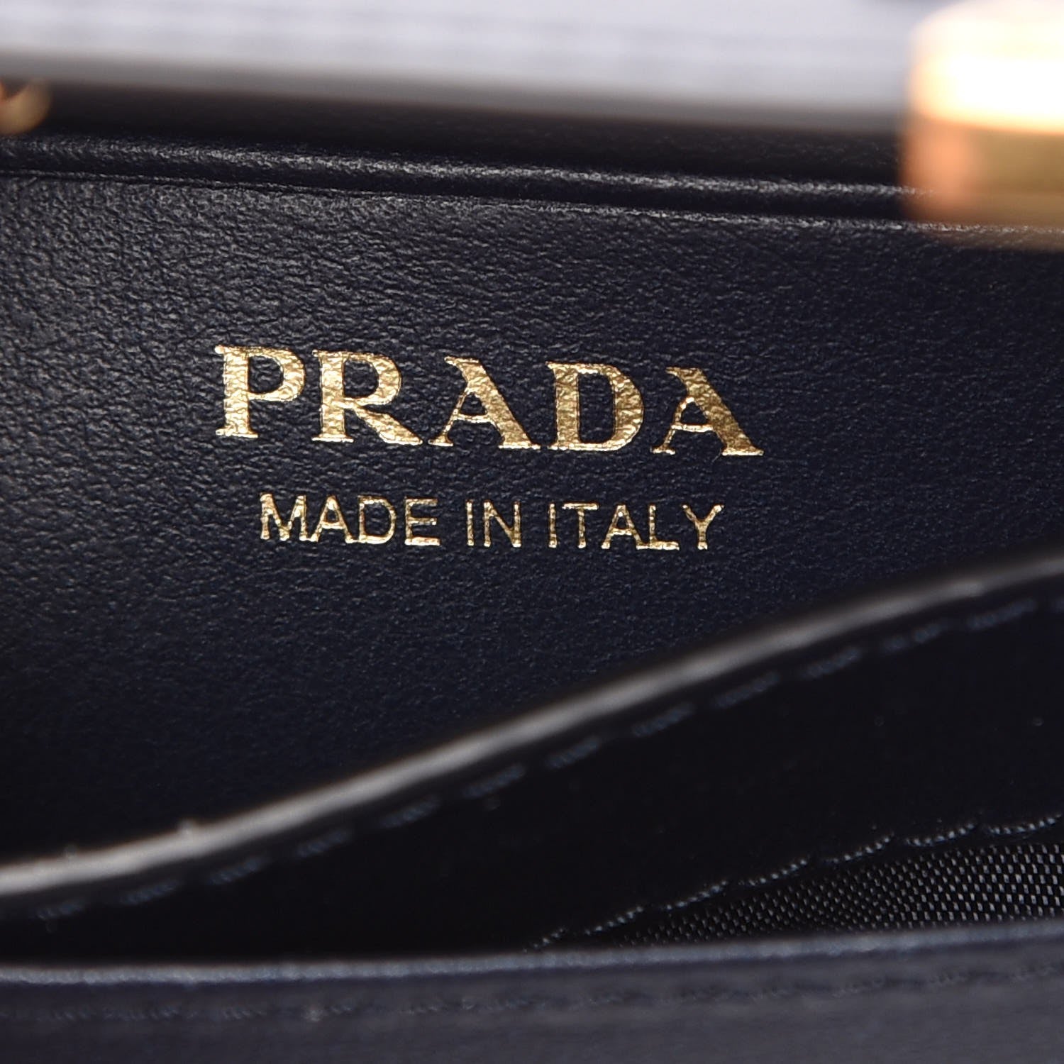 Prada City Calf Saffiano Cahier Astrology Card Case Baltico 6 of 8