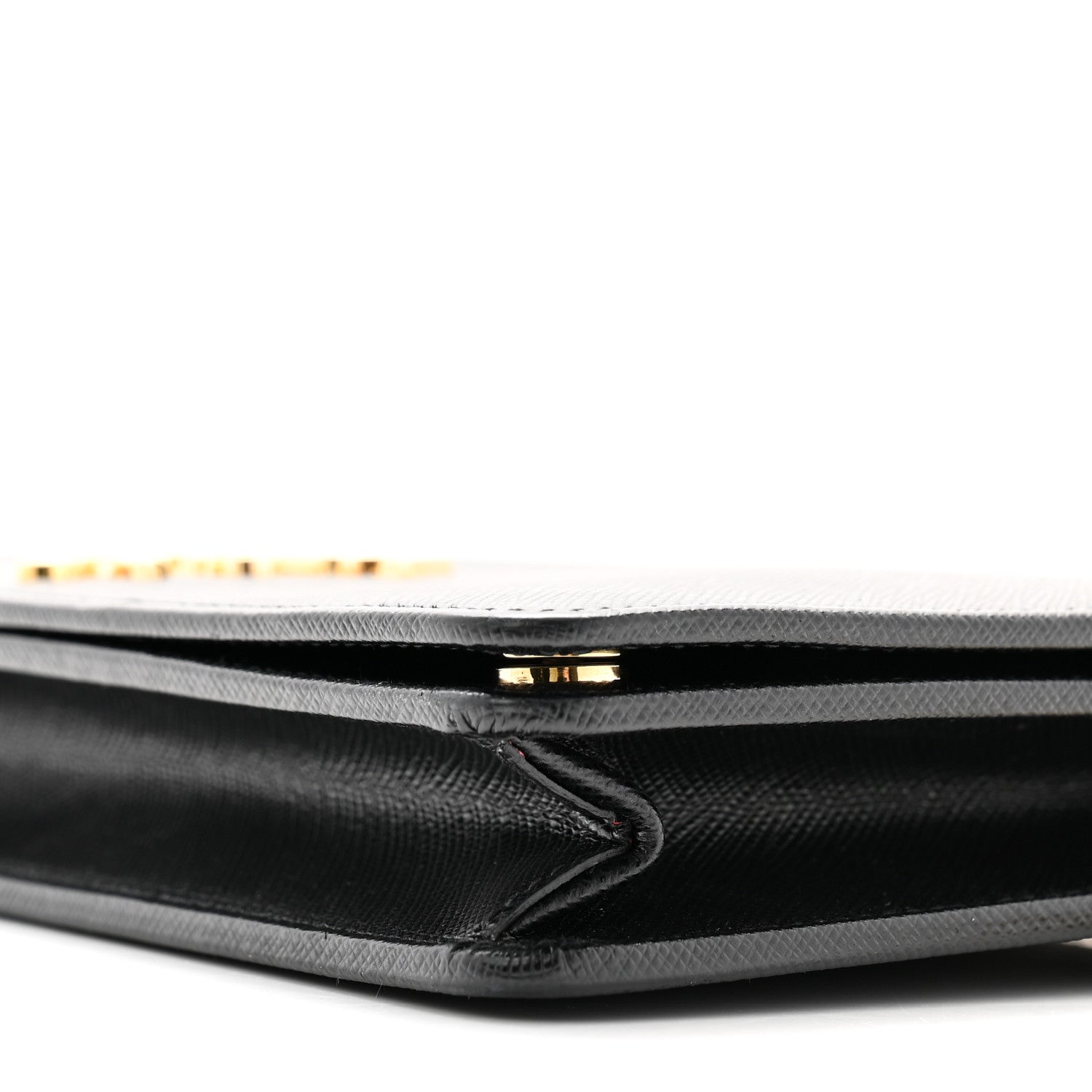 Prada Saffiano Lux Mini Crossbody Bag Black 10 of 10
