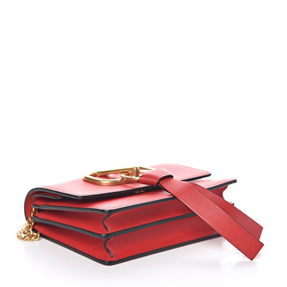 Valentino Garavani Smooth Calfskin Mini Vring Crossbody Bag Rouge Pur 4 of 8