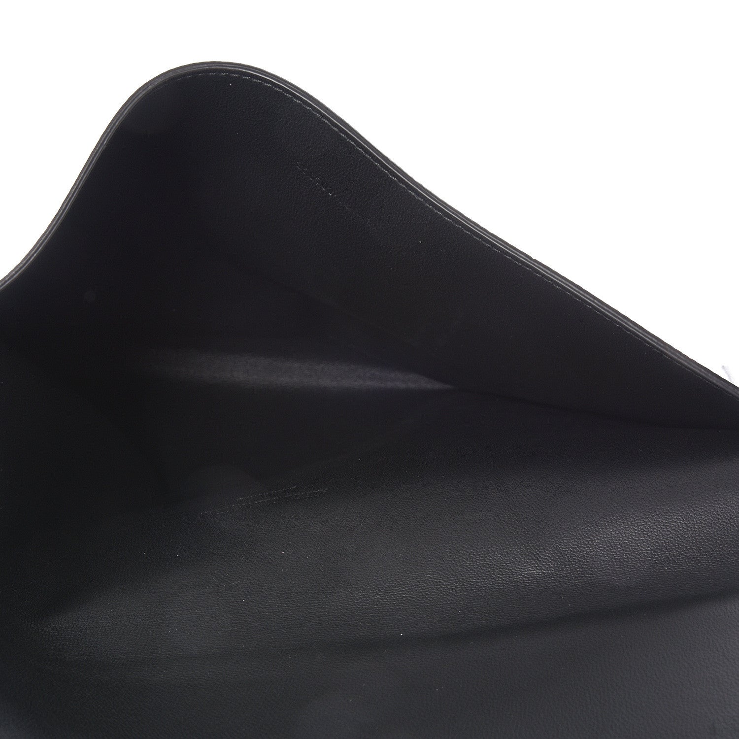 Alexander McQueen Calfskin Skull Envelope Clutch Black 4 of 6