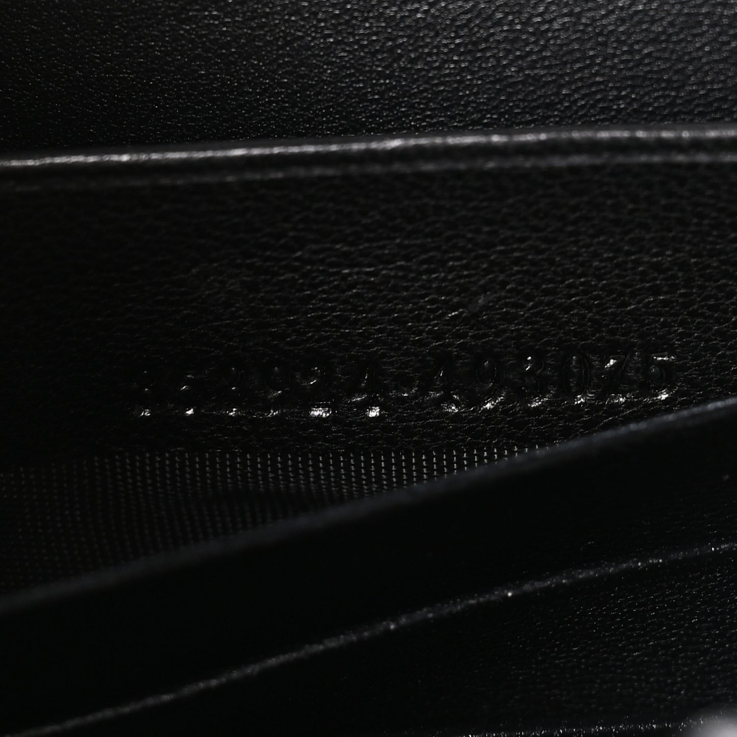 Nappa Matelasse Monochrome GG Marmont Wallet On Chain Black