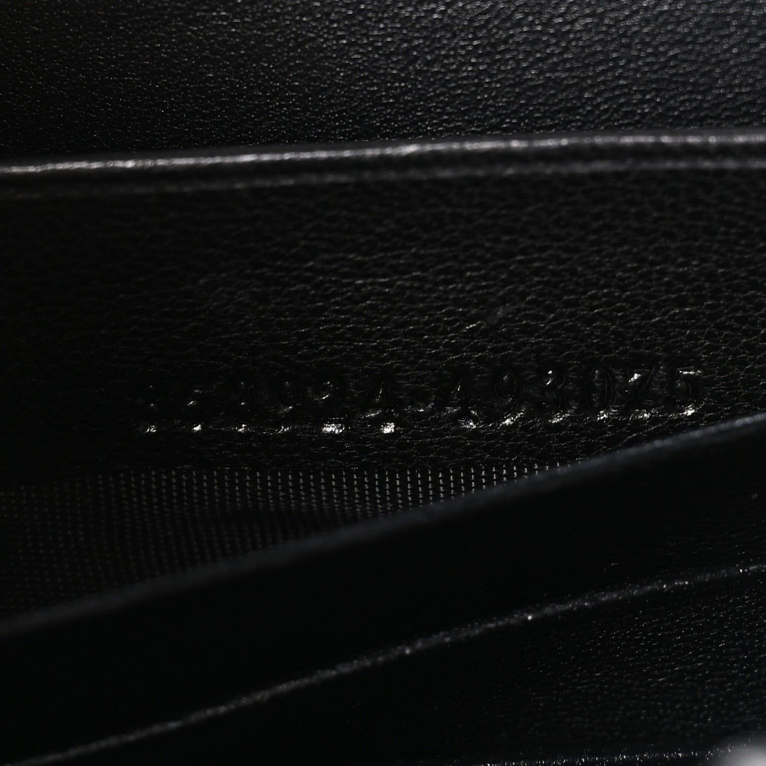 Gucci Nappa Matelasse Monochrome GG Marmont Wallet On Chain Black 6 of 11