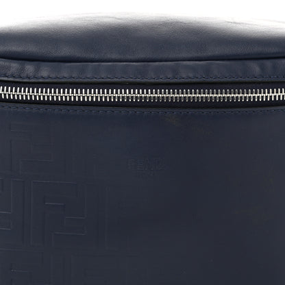 Fendi Vitello Grace FF Gradient Embossed Belt Bag Blueberry 8 of 10