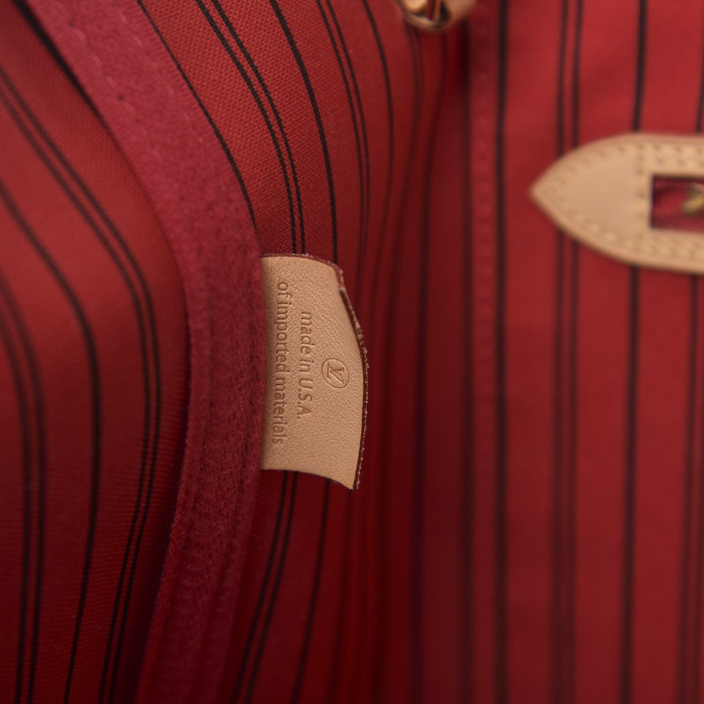 Monogram Neo Neverfull MM Cherry