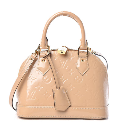 Louis Vuitton Vernis Alma BB Dune 1 of 10