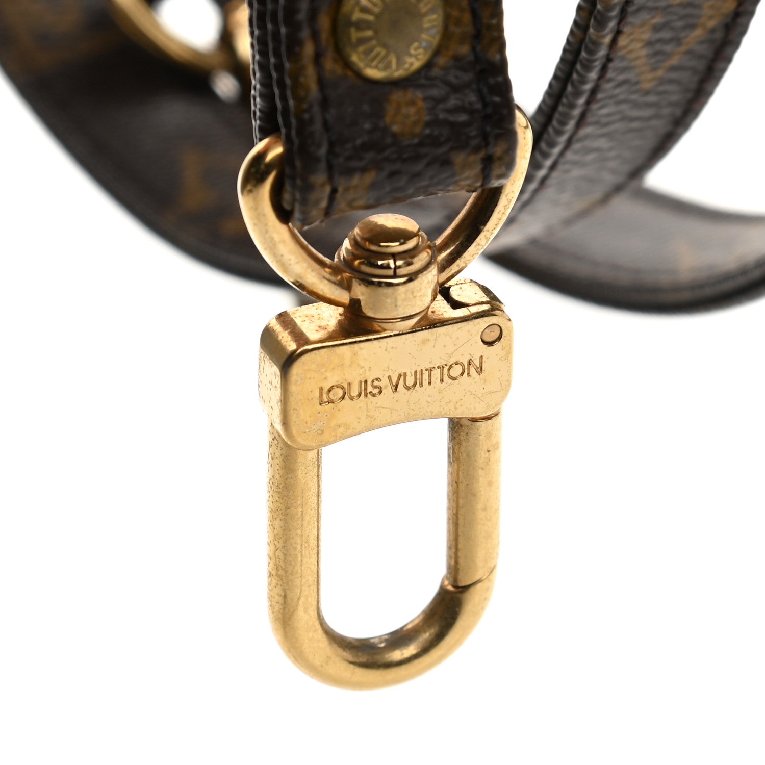 Louis Vuitton Monogram 16mm Shoulder Strap 3 of 4