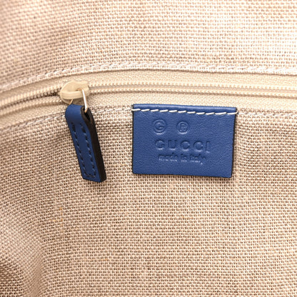 Gucci Soft Microguccissima Small Zippered Satchel Caspian 6 of 9