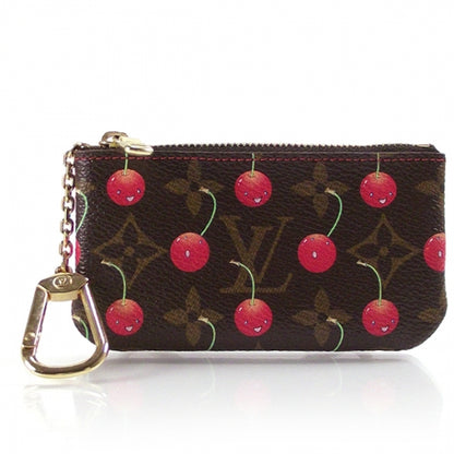 Louis Vuitton Cherry Monogram Cerises Key Cles Change Purse 1 of 7