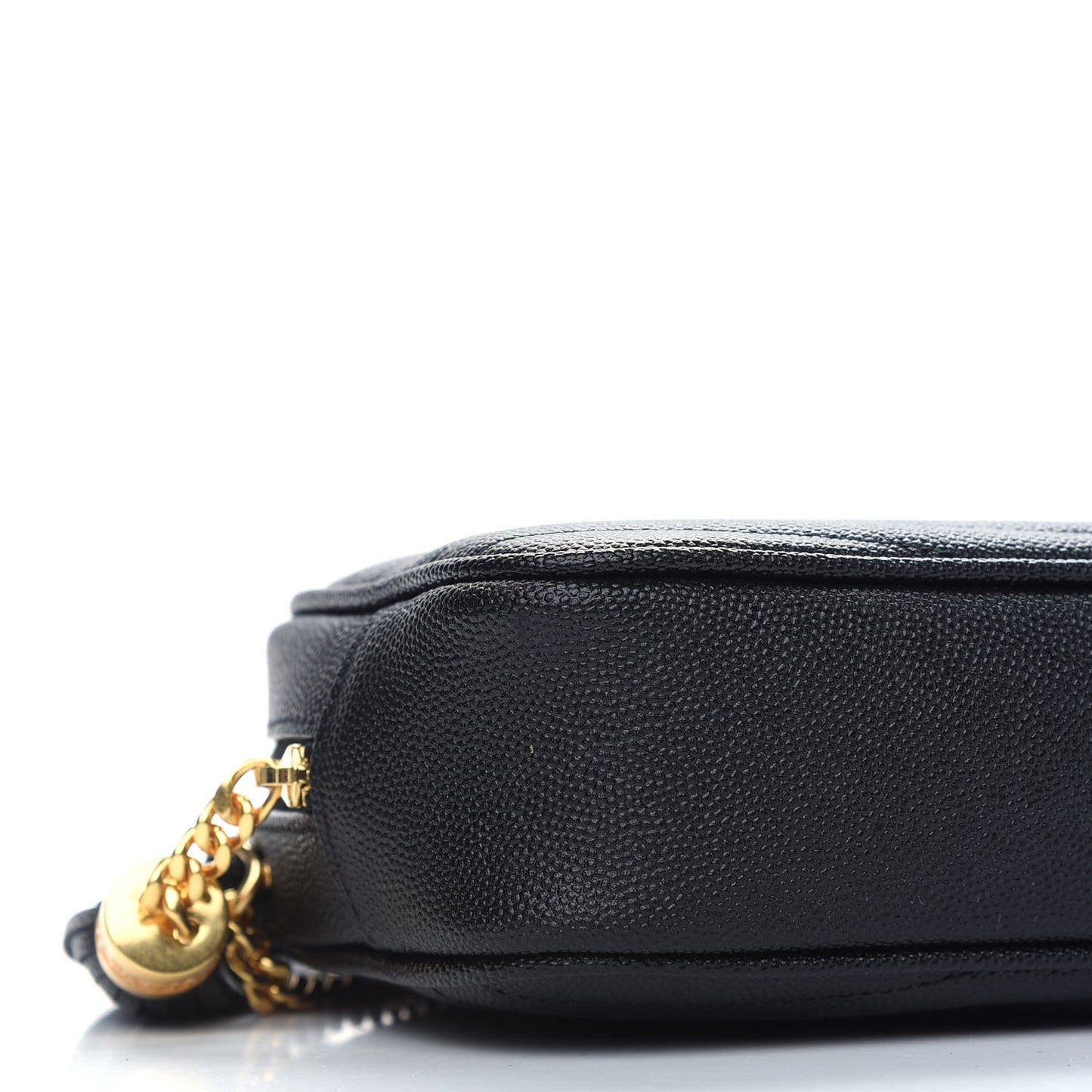 Grain De Poudre Matelasse Monogram Mini Lou Camera Bag Black