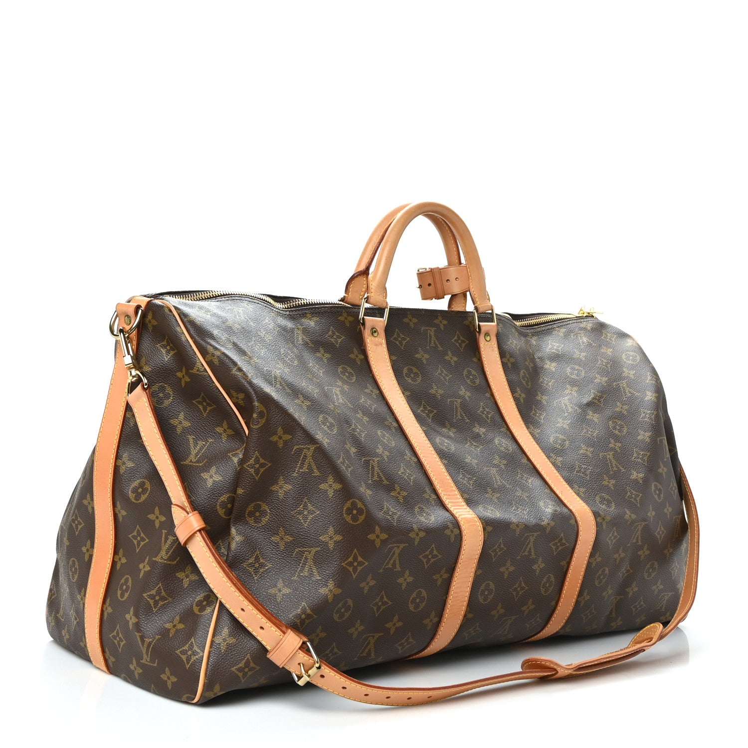 Louis Vuitton Monogram Keepall Bandouliere 60 3 of 12