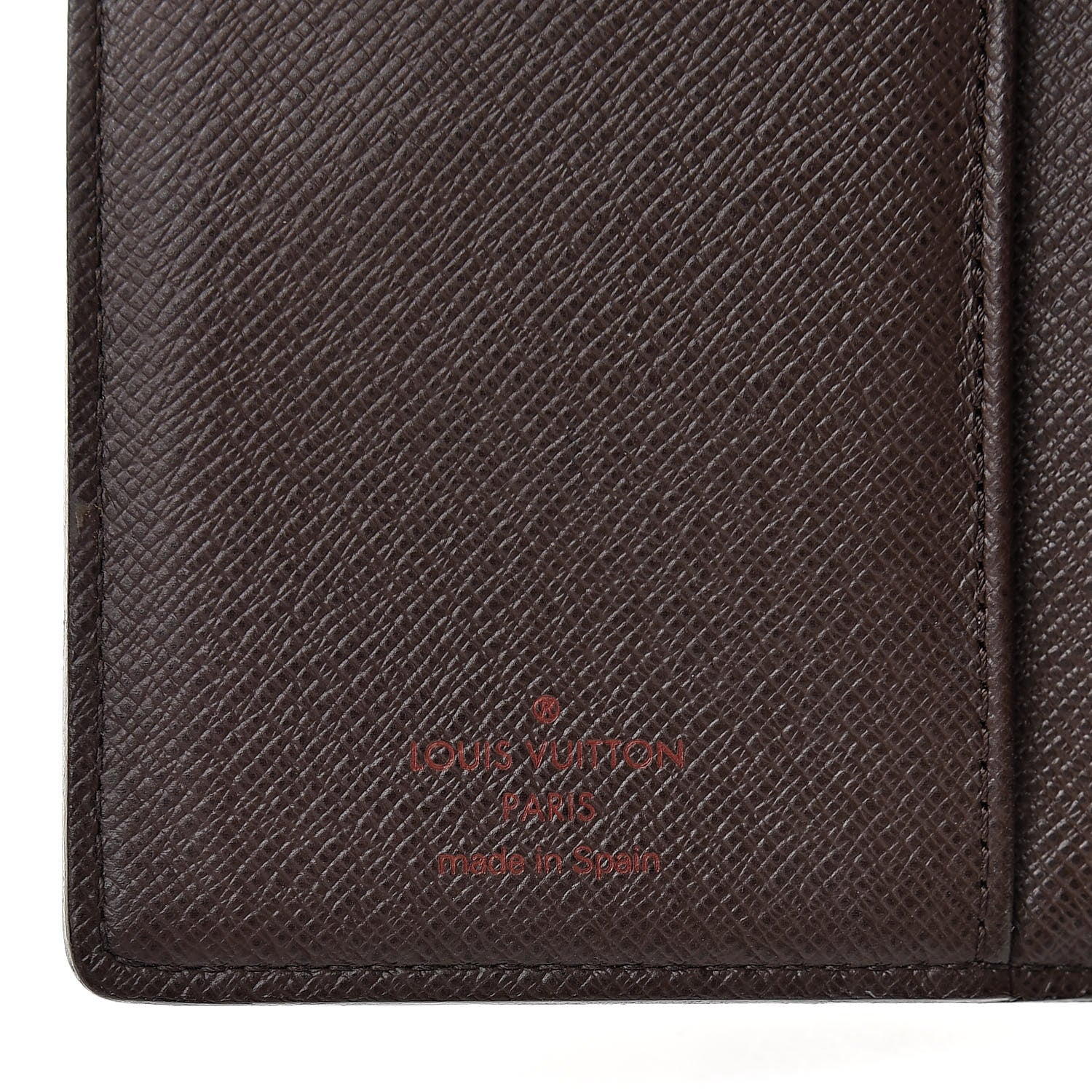 Louis Vuitton Damier Ebene French Purse Wallet 7 of 9