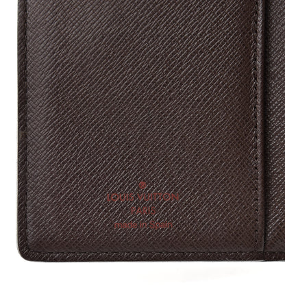 Louis Vuitton Damier Ebene French Purse Wallet 7 of 9