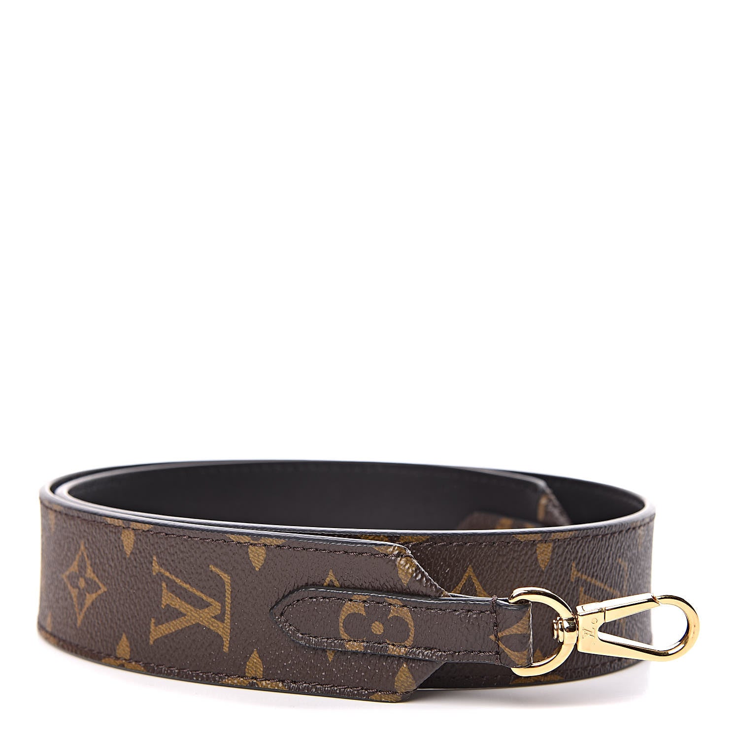 Louis Vuitton Monogram Bandouliere Shoulder Strap Black 1 of 4