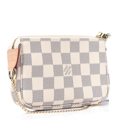 Louis Vuitton Damier Azur Mini Pochette Accessories 2 of 4
