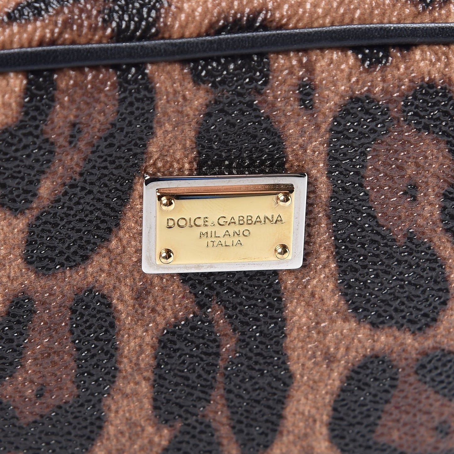 Dauphine Chain Crossbody Leopard
