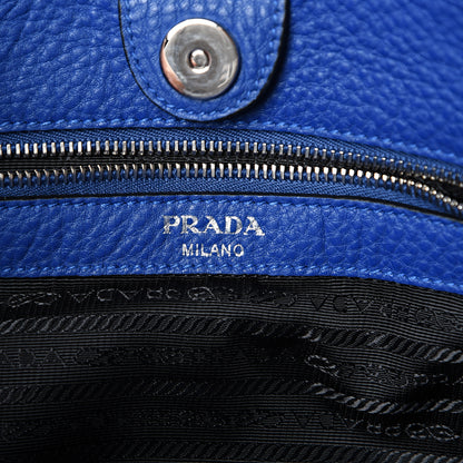 Prada Vitello Daino Bucket Royal 5 of 10