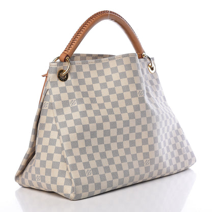 Louis Vuitton Damier Azur Artsy MM 3 of 17