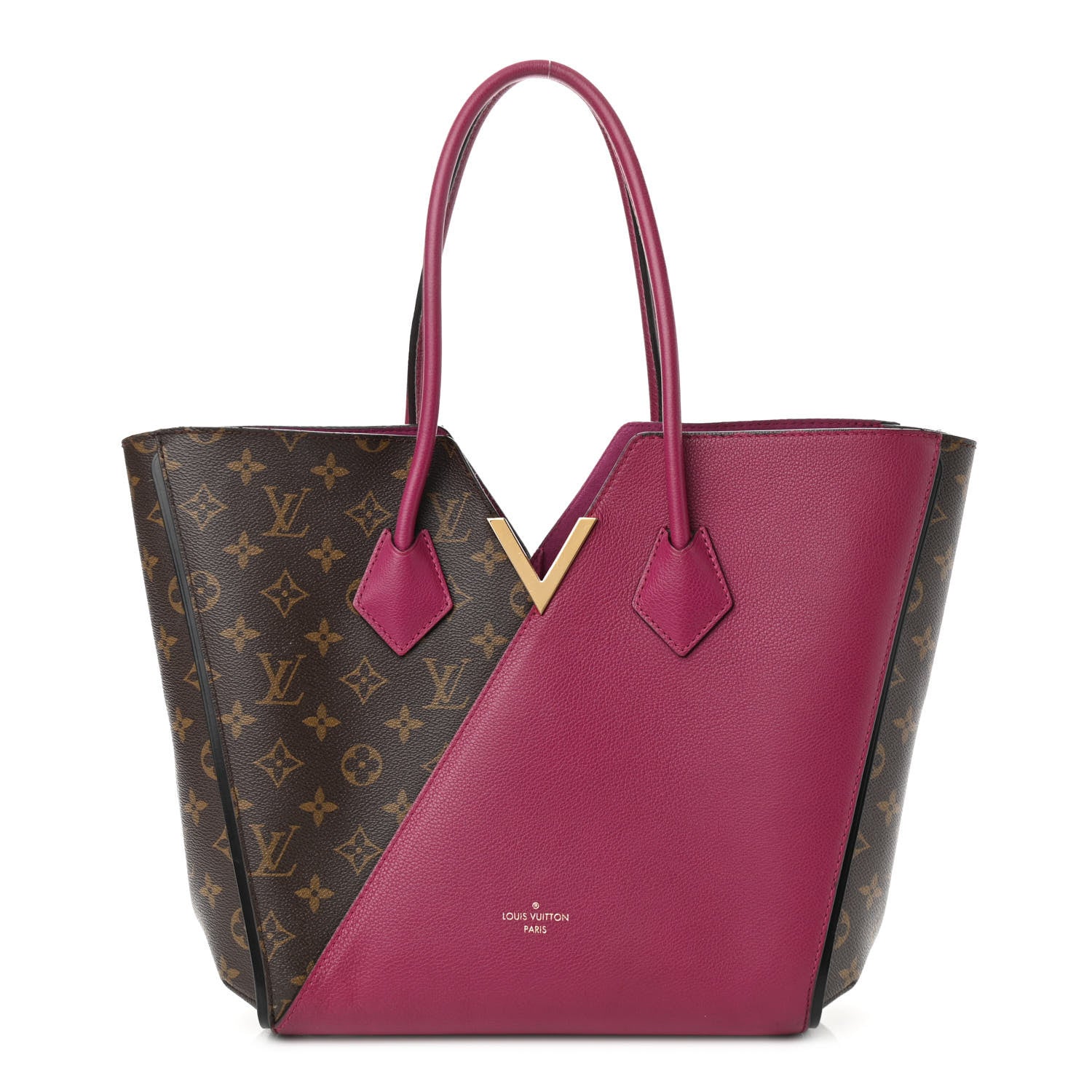 Louis Vuitton Calfskin Monogram Kimono Tote Grape 1 of 20