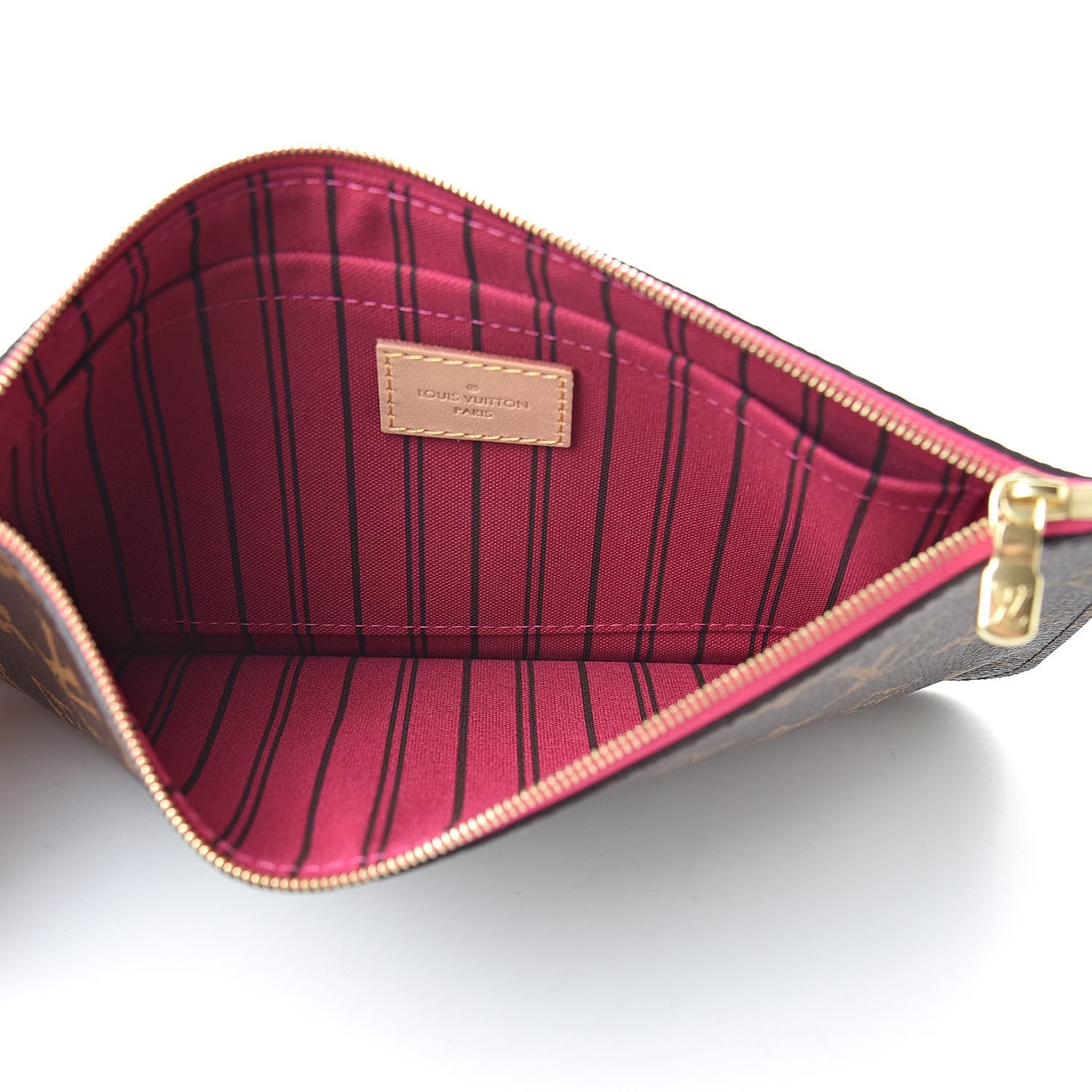 Louis Vuitton Monogram Neverfull MM GM Pochette Pivoine 5 of 9