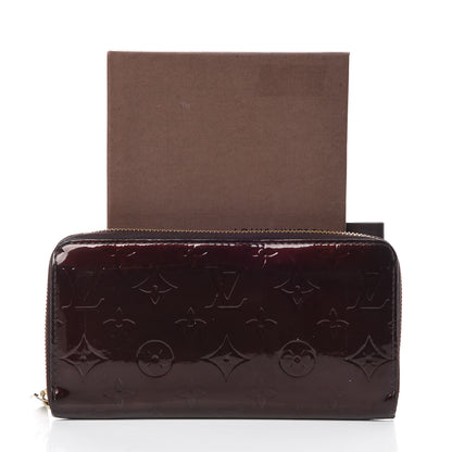 Louis Vuitton Vernis Zippy Wallet Amarante 7 of 7